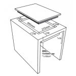 樂思 GARWOODS EC-7132IR 28.8厘米嵌入式電陶爐 - 2300W法國面板